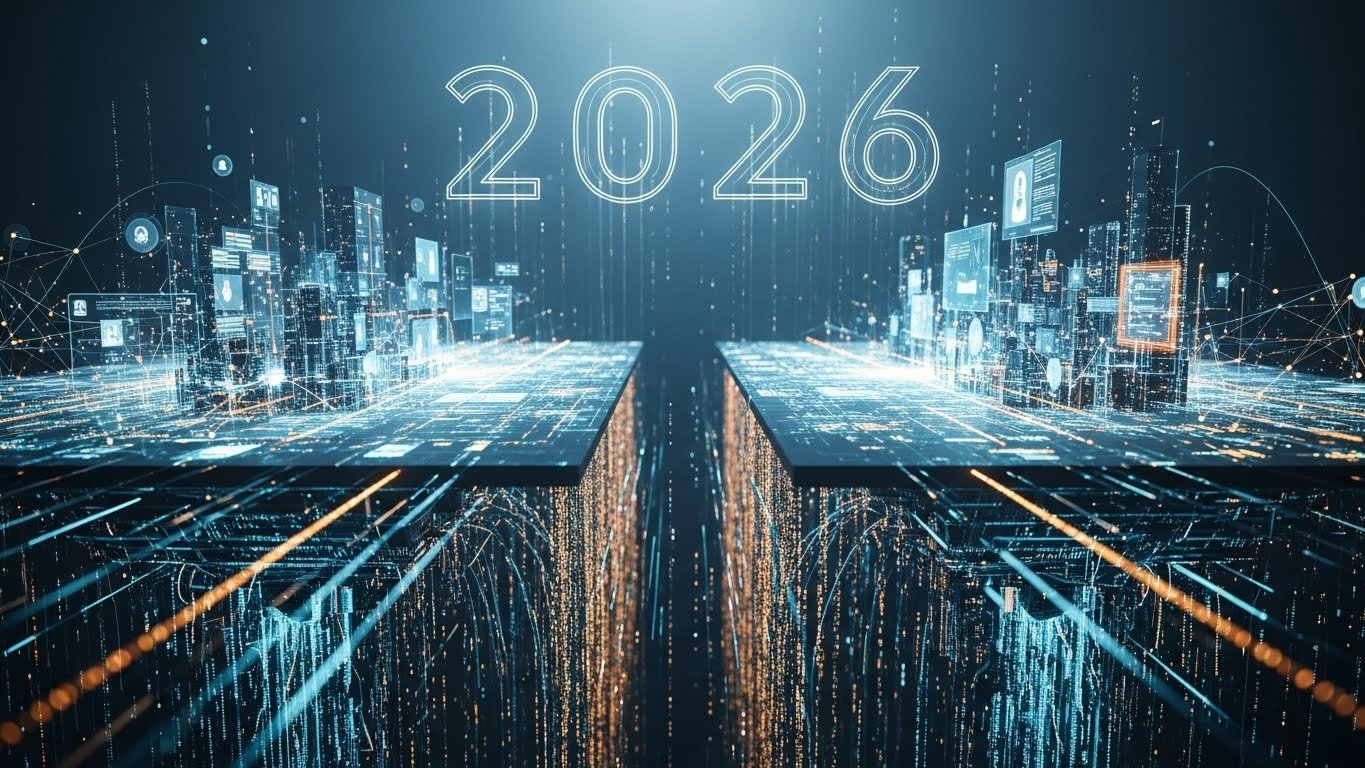 Sürdürülebilir e-ticaretin sembolü olarak yeşil yapraklarla süslenmiş bir alışveriş sepeti ve arkasında güneş enerjisi panelleri ile veri merkezleri.