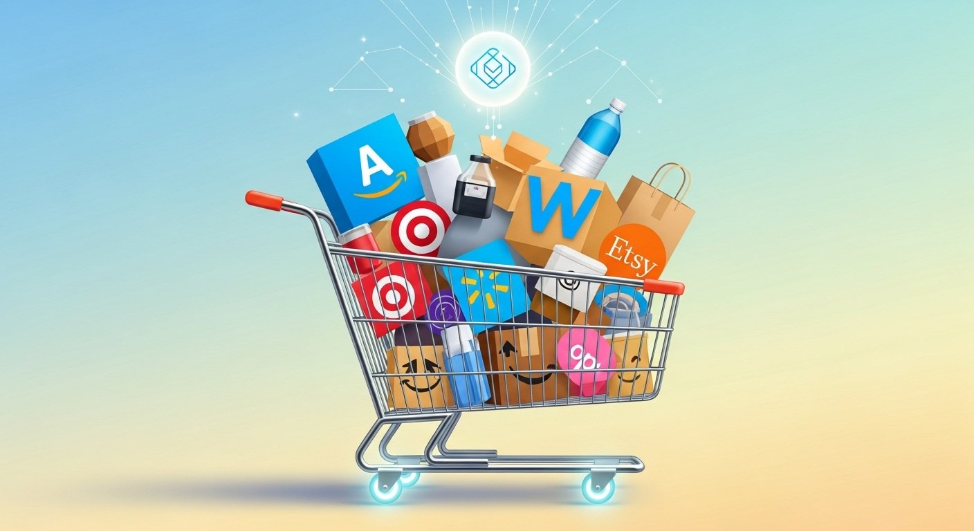 Veri analizi ve iş stratejilerini temsil eden dijital bir görsel. Grafikler, tablolar, iş zekası göstergeleri ve veri akışını gösteren soyut unsurlar içeriyor.