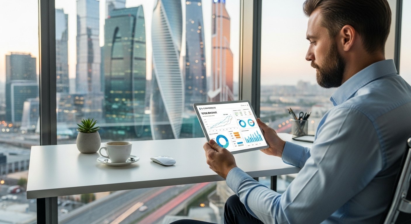 Geleceğin mobil alışveriş deneyimini yansıtan bir görsel.